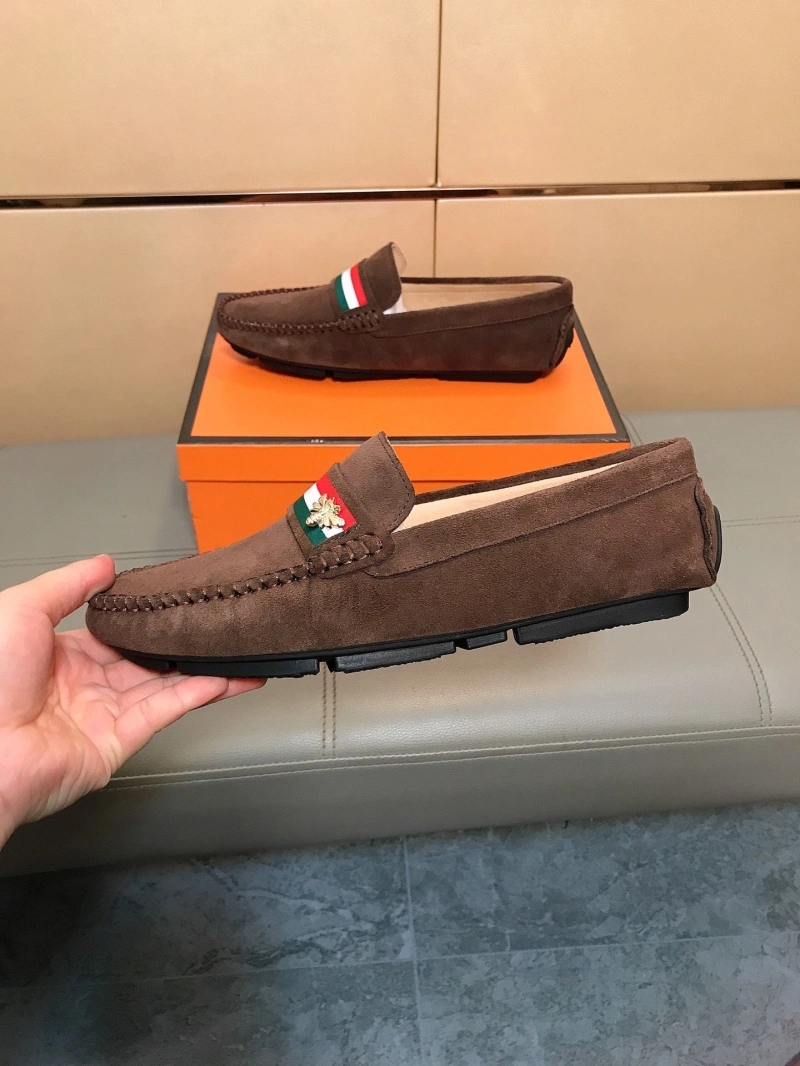 Elegant Gxccx Leather Shoes 159826