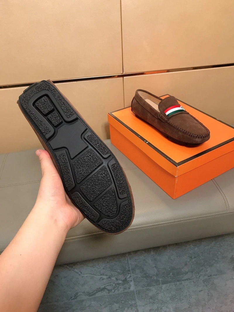 Elegant Gxccx Leather Shoes 159826
