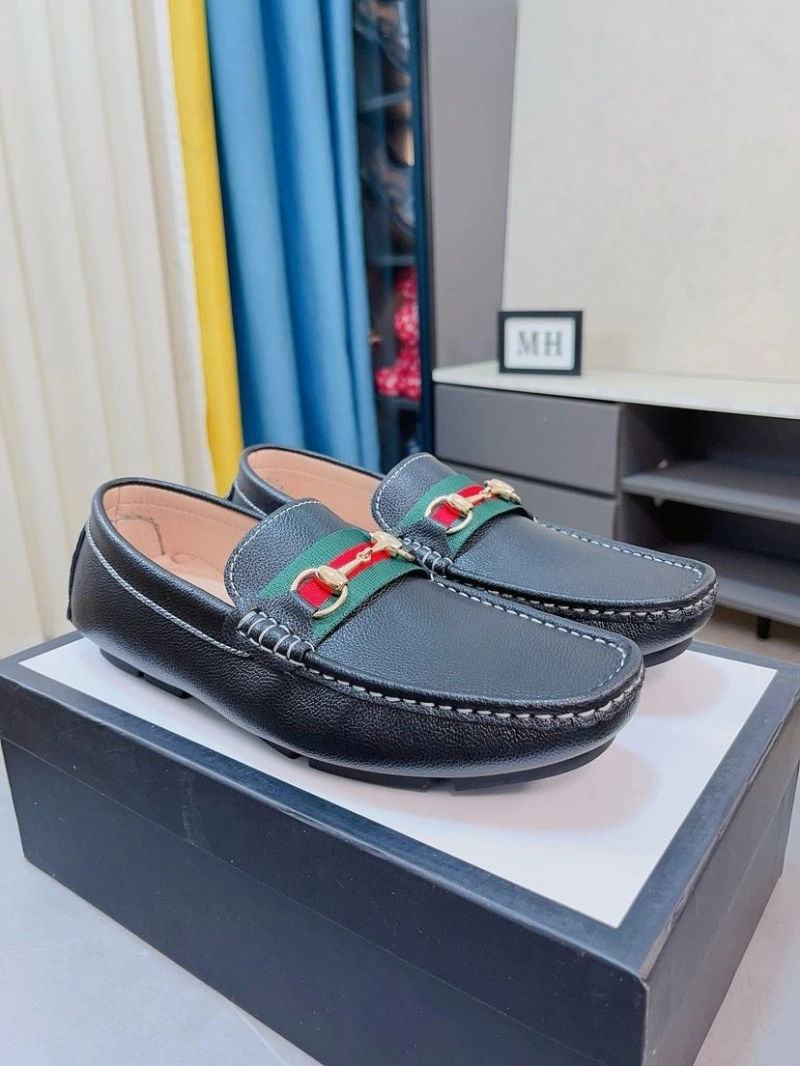 Gxccx Leather Shoes Breathable 159808