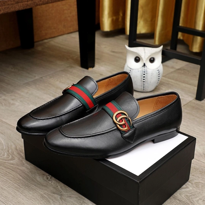 Gxccx Leather Shoes Breathable 159794