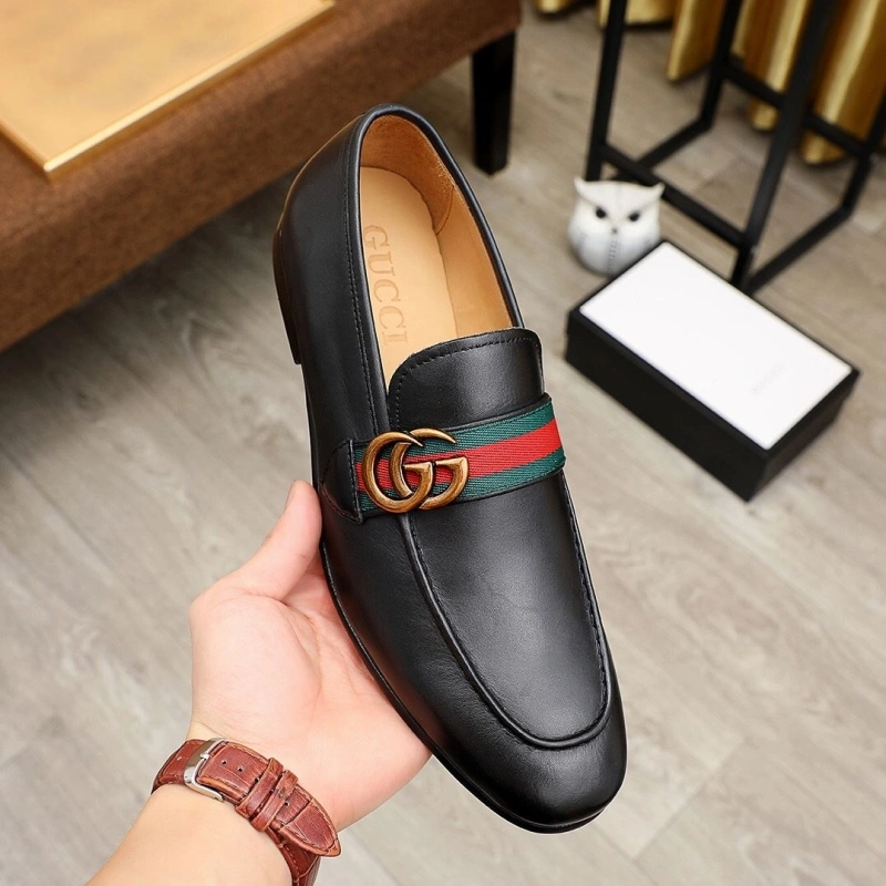 Gxccx Leather Shoes Breathable 159794