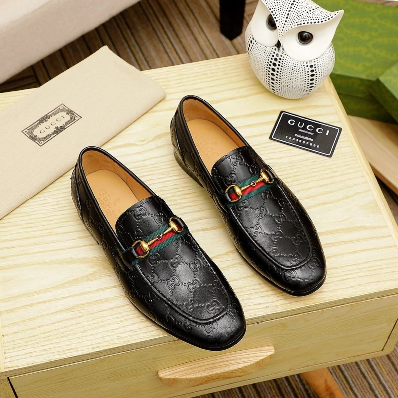 Gxccx Leather Shoes Breathable 159796