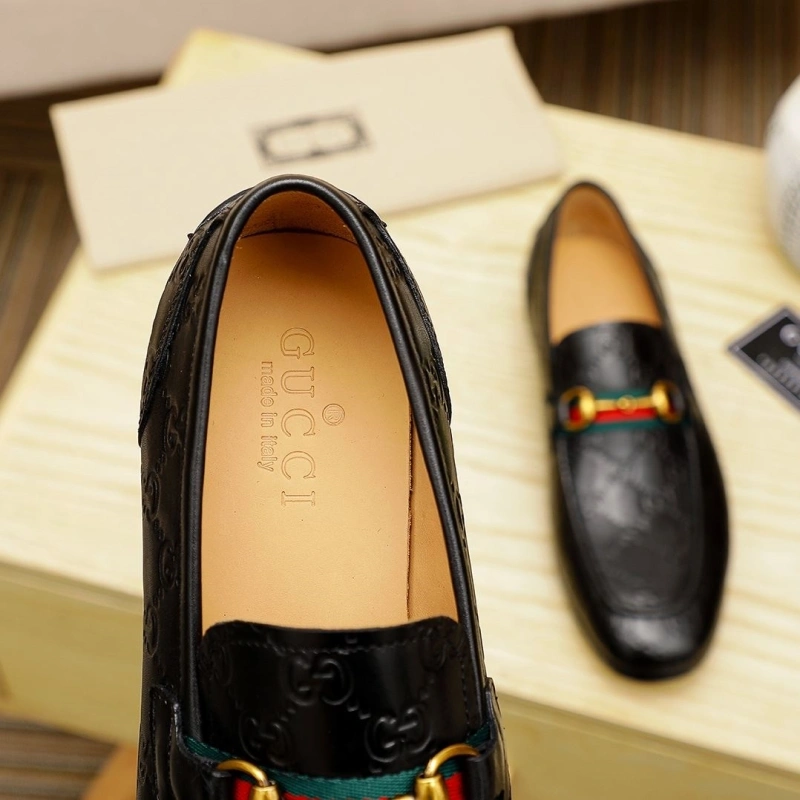 Gxccx Leather Shoes Breathable 159796