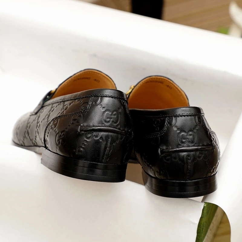 Gxccx Leather Shoes Breathable 159796