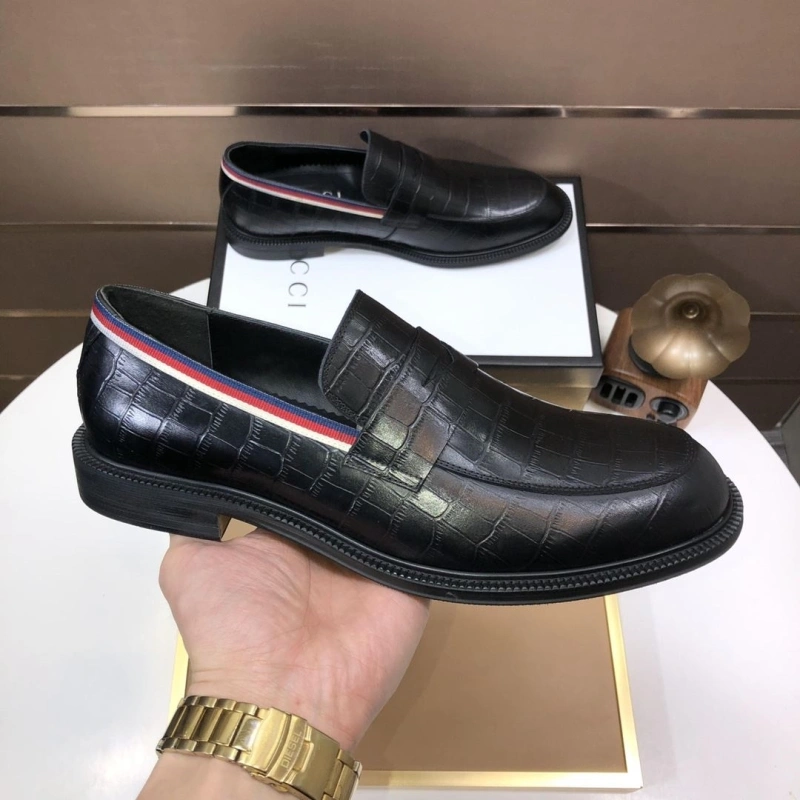 Gxccx Leather Shoes Bright 159785