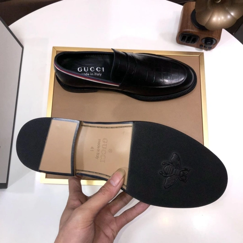 Gxccx Leather Shoes Bright 159785