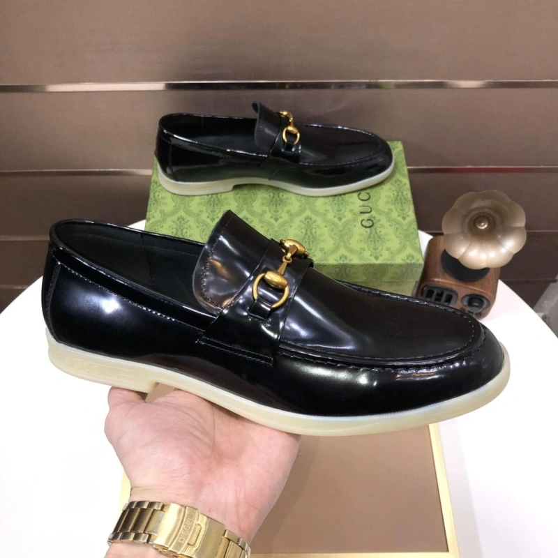 Sleek Gxccx Leather Shoes 159780
