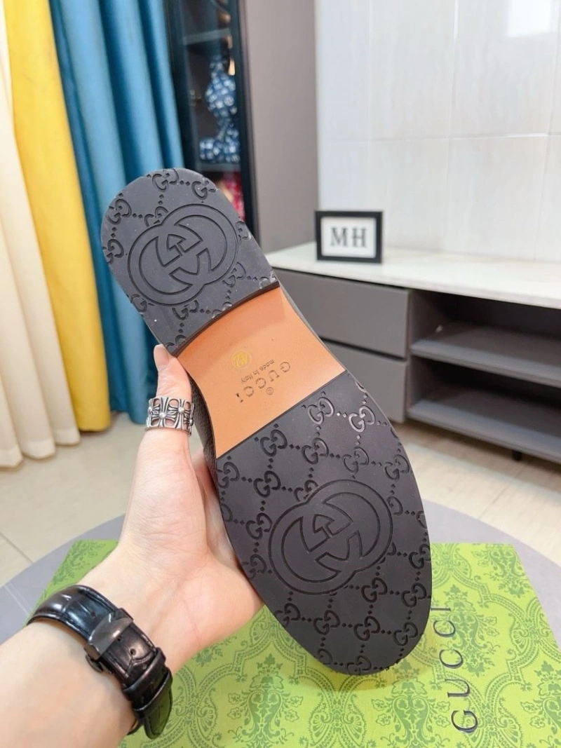 Gxccx Leather Shoes Flexible 159760