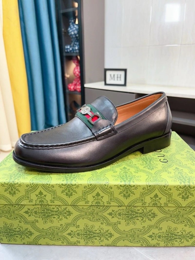 Trendsetting Gxccx Leather Shoes 159762