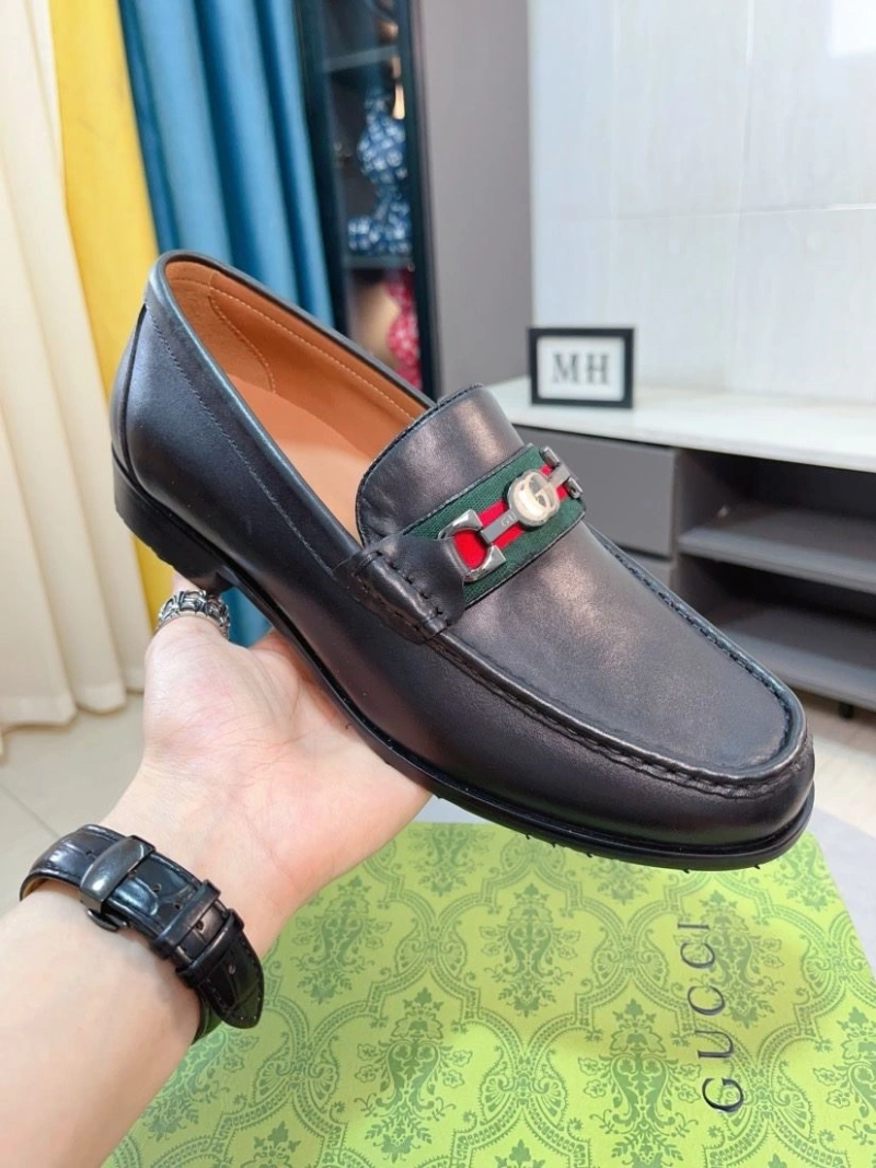Trendsetting Gxccx Leather Shoes 159762