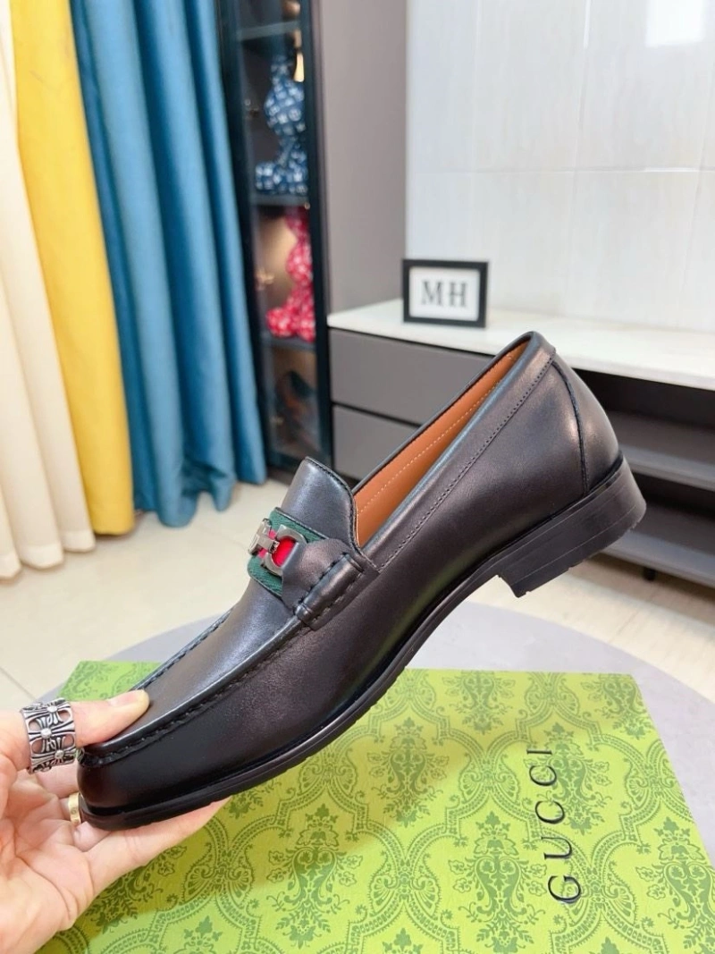 Trendsetting Gxccx Leather Shoes 159762