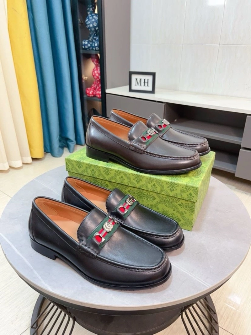 Trendsetting Gxccx Leather Shoes 159762