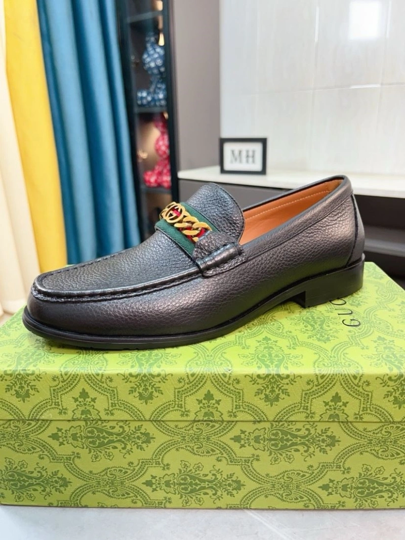 Elegant Gxccx Leather Shoes 159765