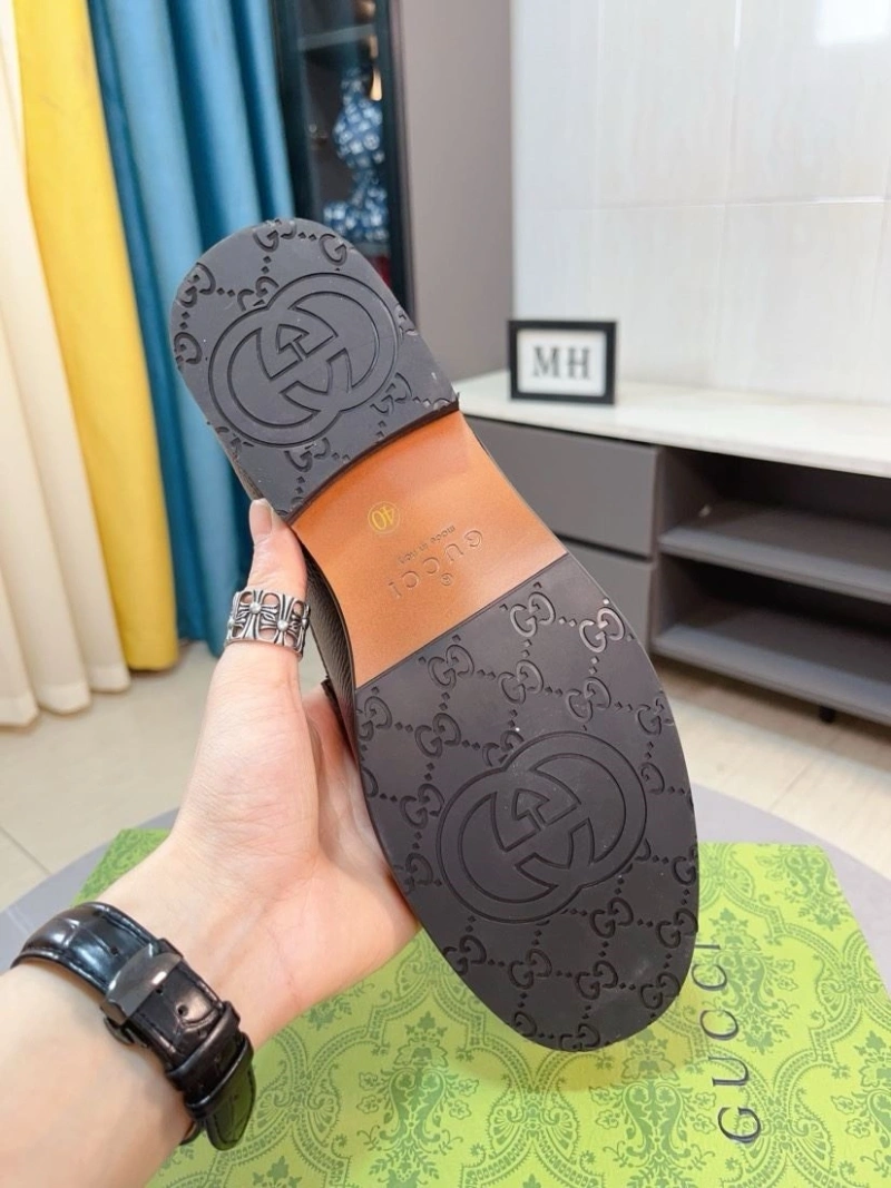Gxccx Leather Shoes Breathable 159758