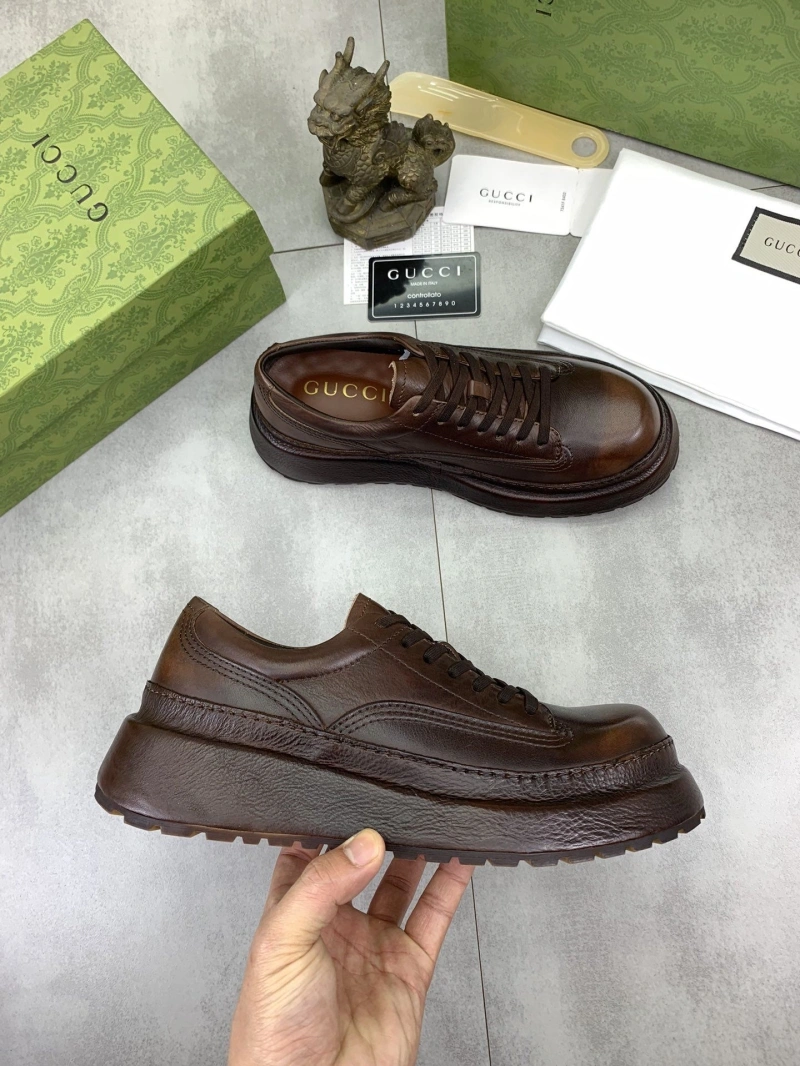 Gxccx Leather Shoes Flexible 159747