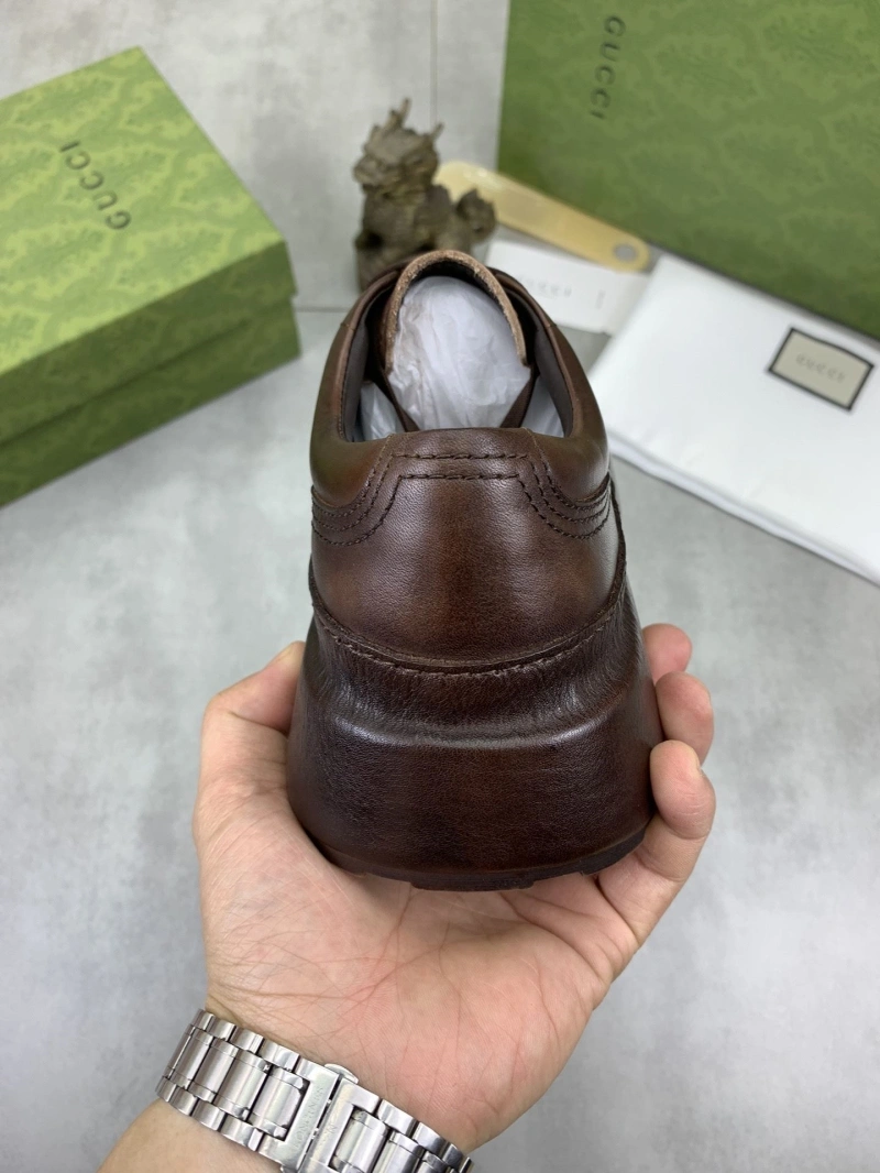 Gxccx Leather Shoes Flexible 159747