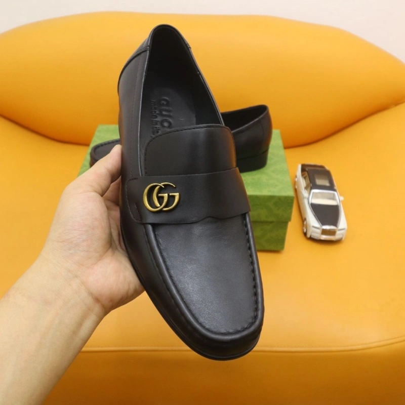 Trendsetting Gxccx Leather Shoes 159749
