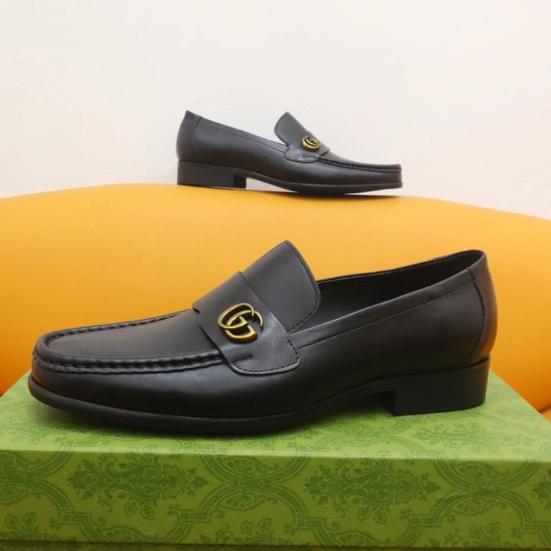 Trendsetting Gxccx Leather Shoes 159749