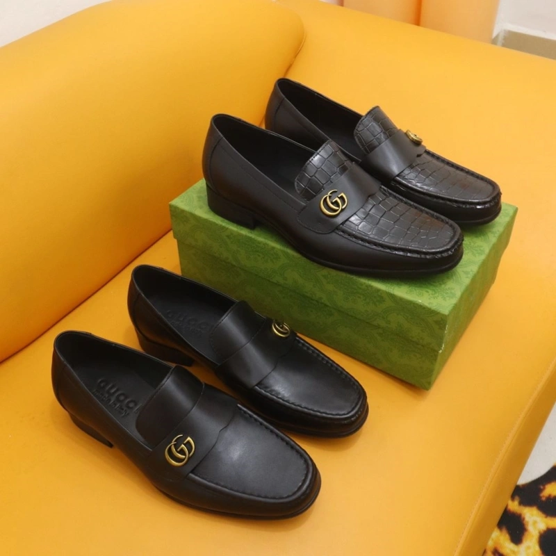 Trendsetting Gxccx Leather Shoes 159749