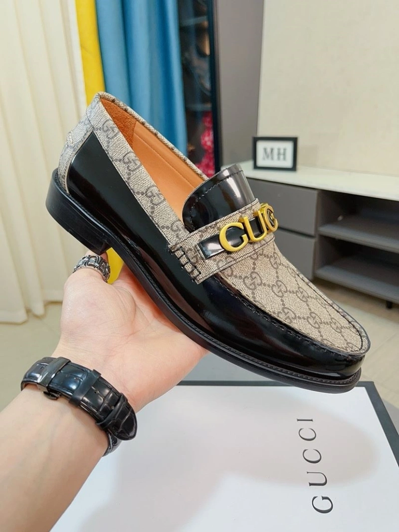 Gxccx Leather Shoes Breathable 159737