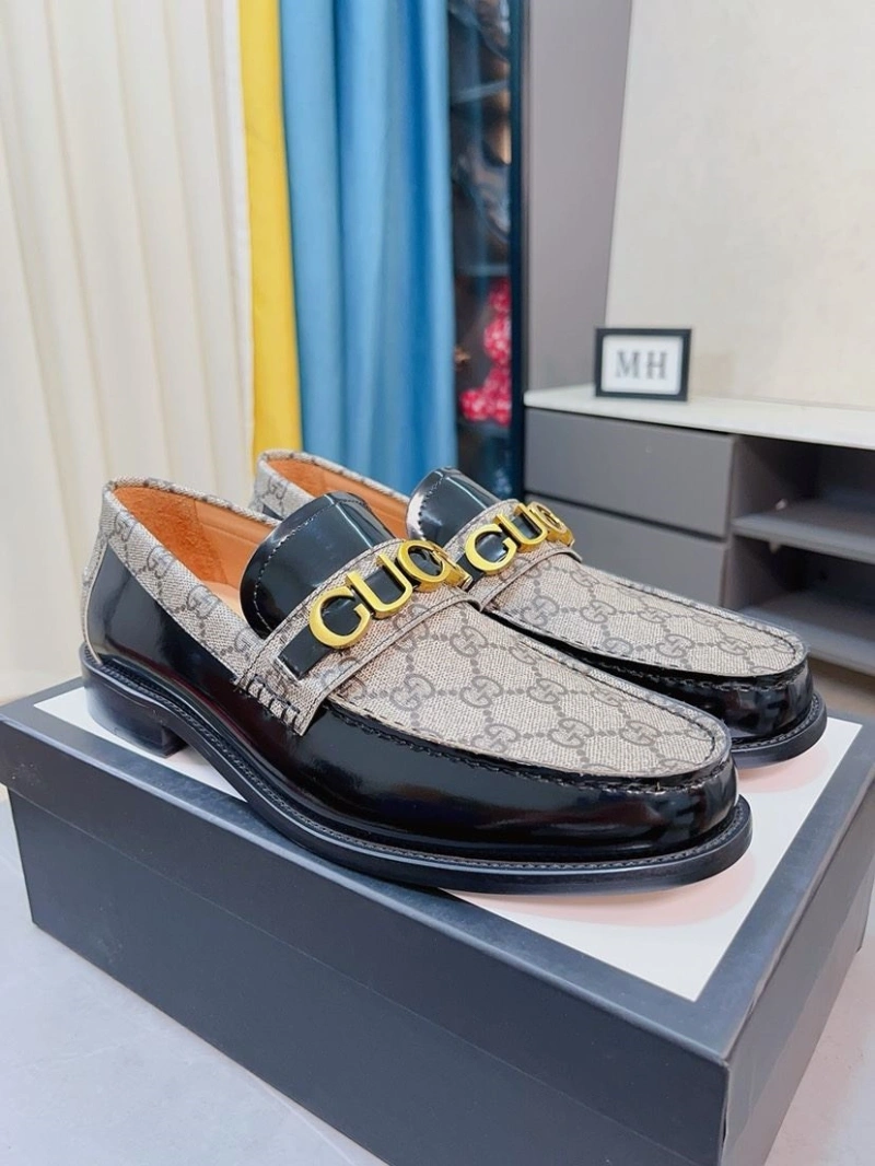 Gxccx Leather Shoes Breathable 159737