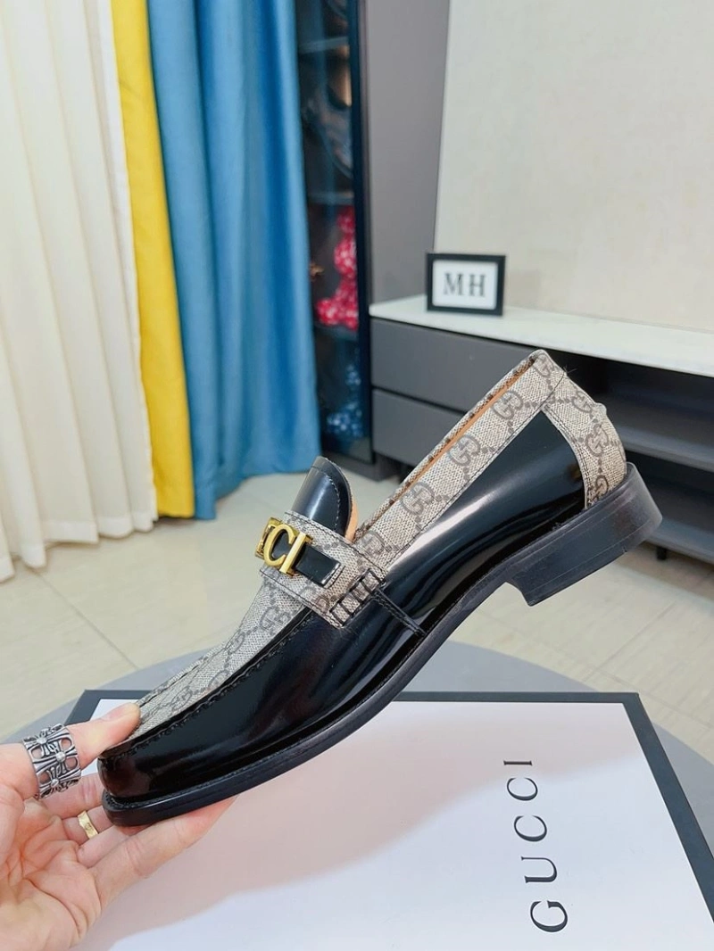 Gxccx Leather Shoes Breathable 159737