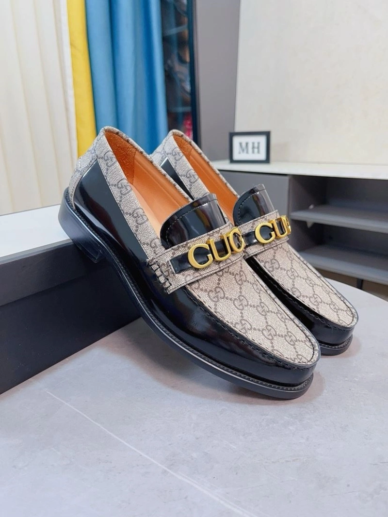 Gxccx Leather Shoes Breathable 159737