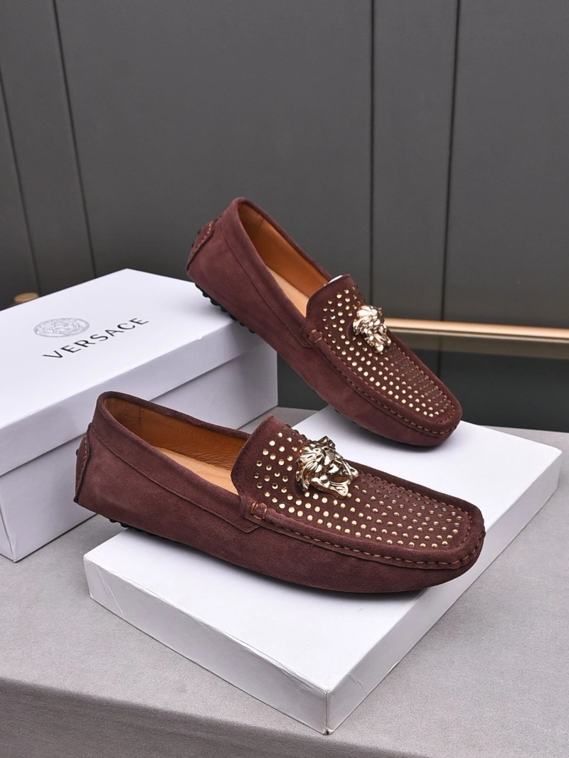 Durable Gxvxnchy Leather Shoes 153551