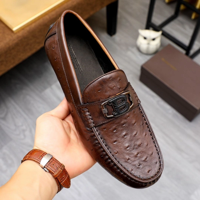 Stylish Bxttxga Vxnxta Leather Shoes 113041