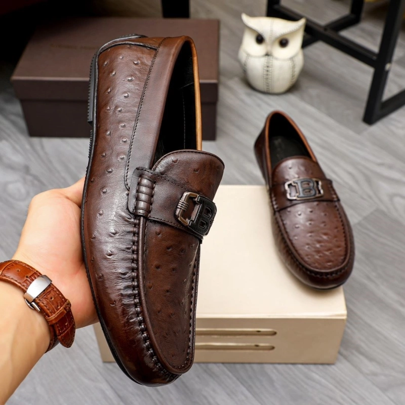 Stylish Bxttxga Vxnxta Leather Shoes 113041