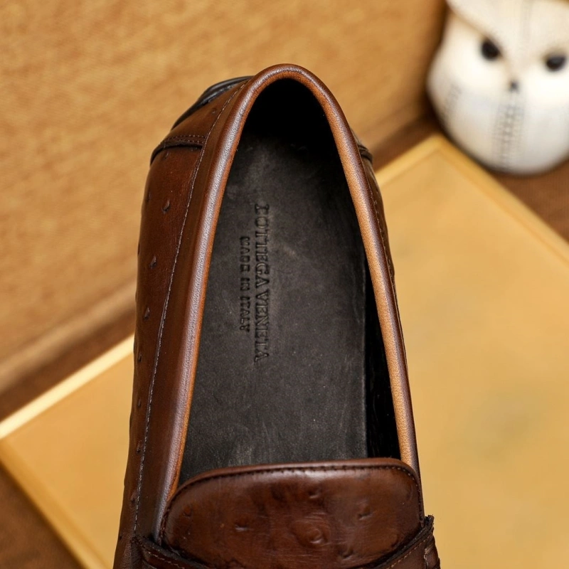 Stylish Bxttxga Vxnxta Leather Shoes 113041