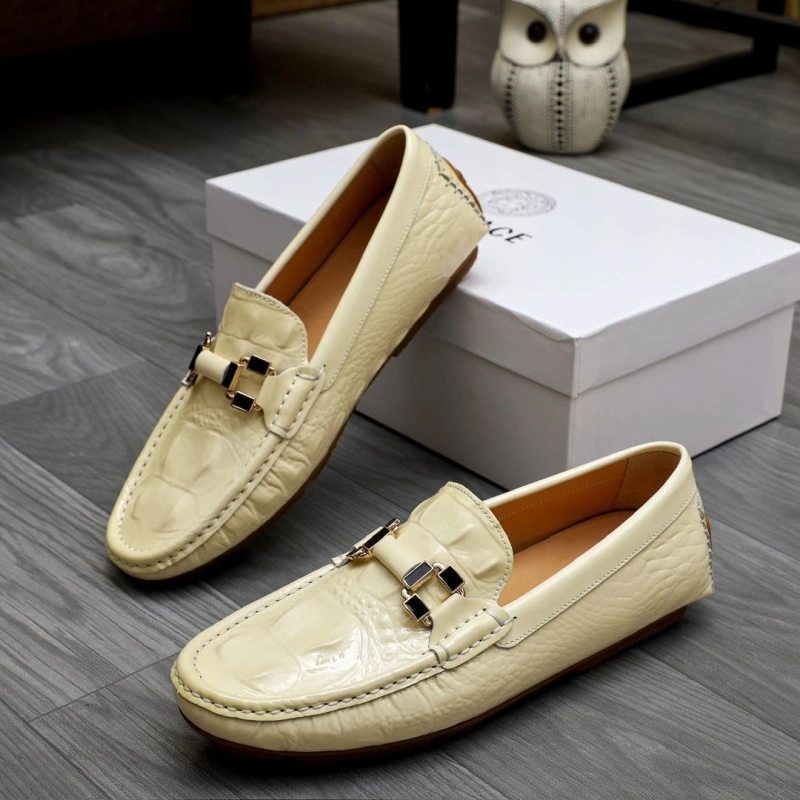 Trendy Gxvxnchy Leather Shoes 153536