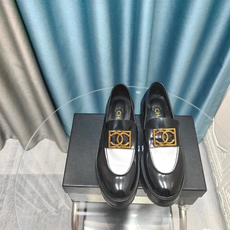Versatile Chxnxl Leather Shoes 131485