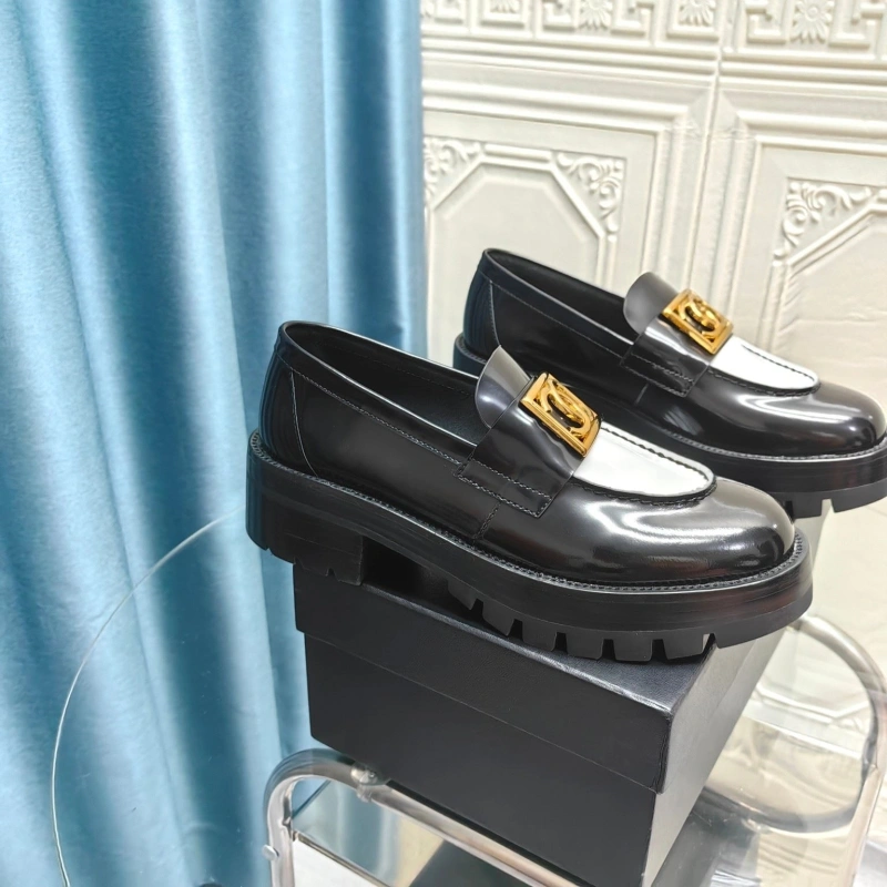Versatile Chxnxl Leather Shoes 131485
