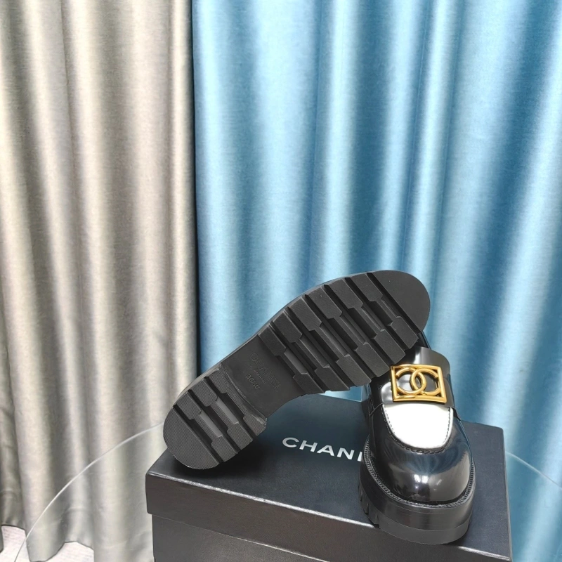 Versatile Chxnxl Leather Shoes 131485