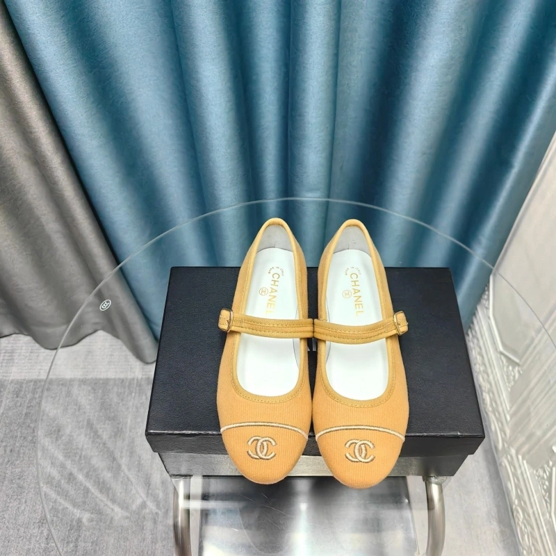 Cozy Chxnxl Flat Shoes 131794
