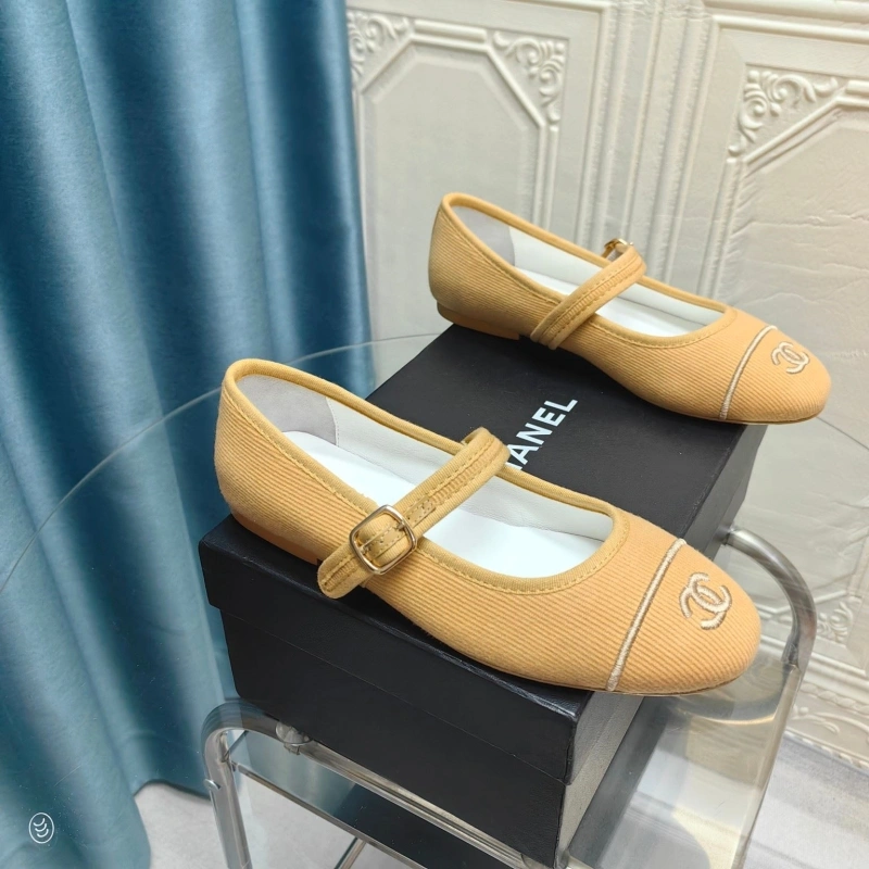 Cozy Chxnxl Flat Shoes 131794