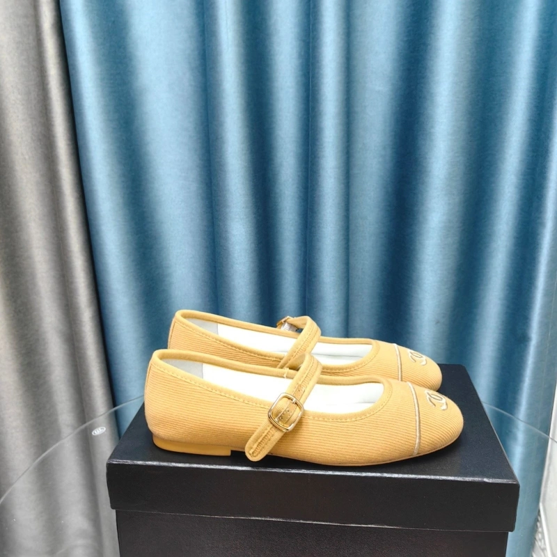 Cozy Chxnxl Flat Shoes 131794