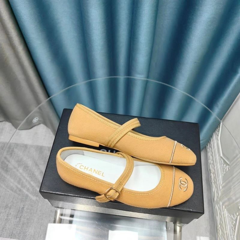 Cozy Chxnxl Flat Shoes 131794