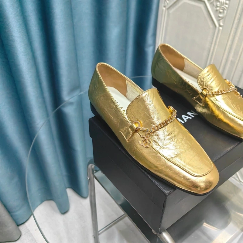 Versatile Chxnxl Leather Shoes 131458