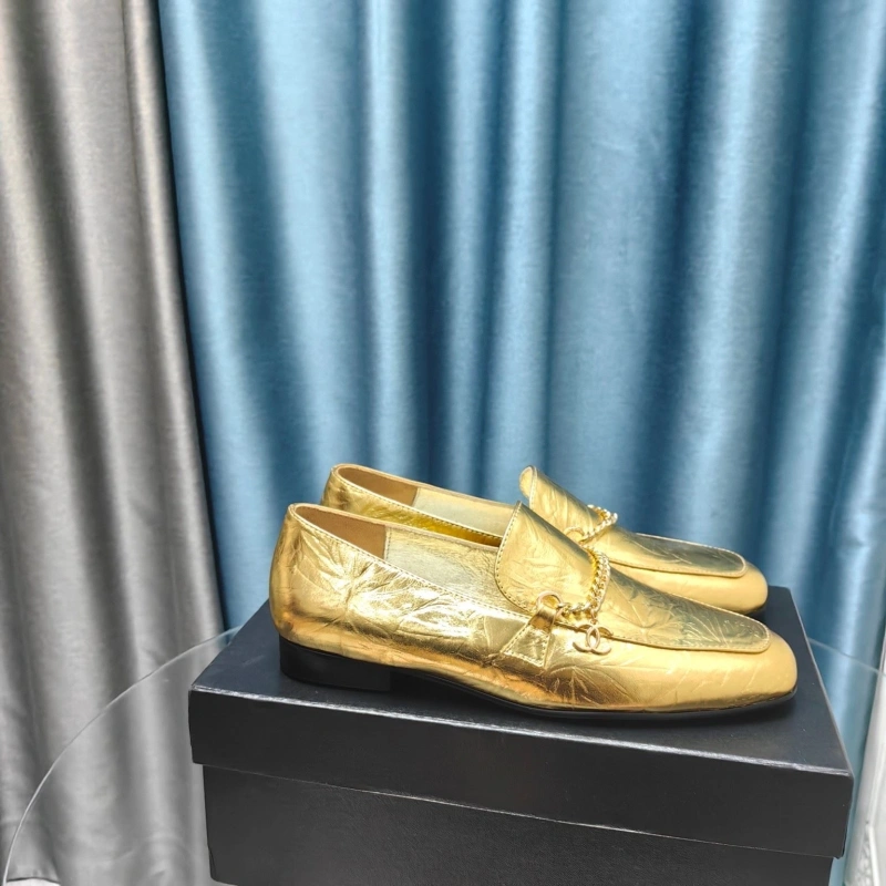 Versatile Chxnxl Leather Shoes 131458