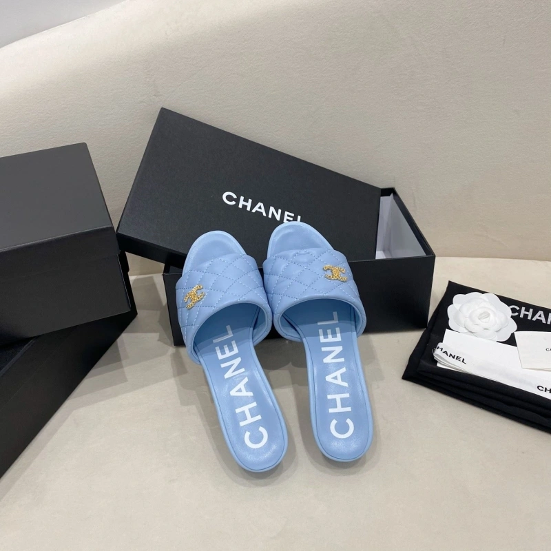 Cozy Chxnxl Slippers 130678