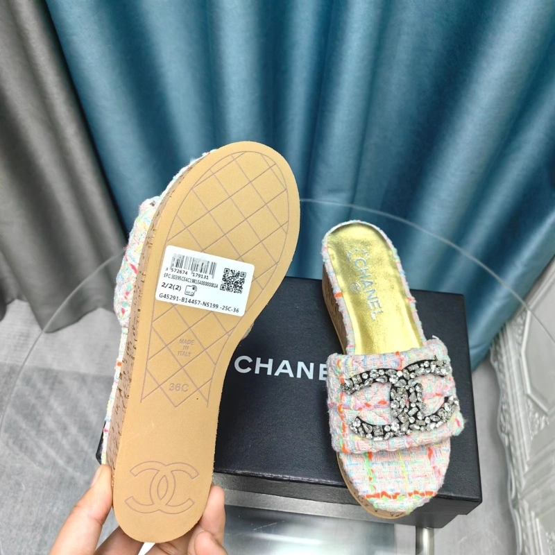 Cozy Chxnxl Sandals 131044