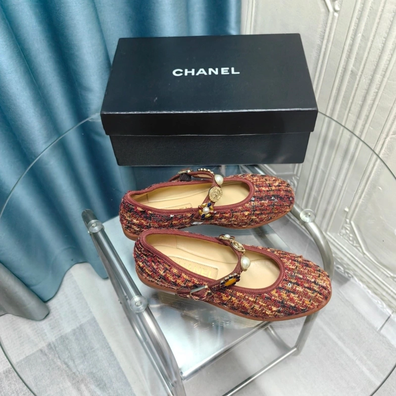 Fashionable Chxnxl Flat Shoes 131768