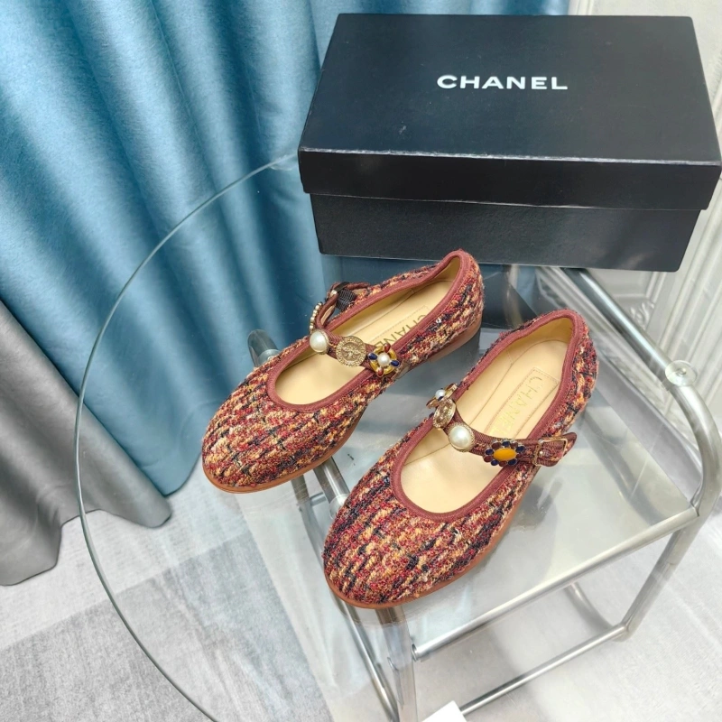 Fashionable Chxnxl Flat Shoes 131768