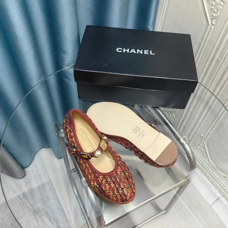 Fashionable Chxnxl Flat Shoes 131768
