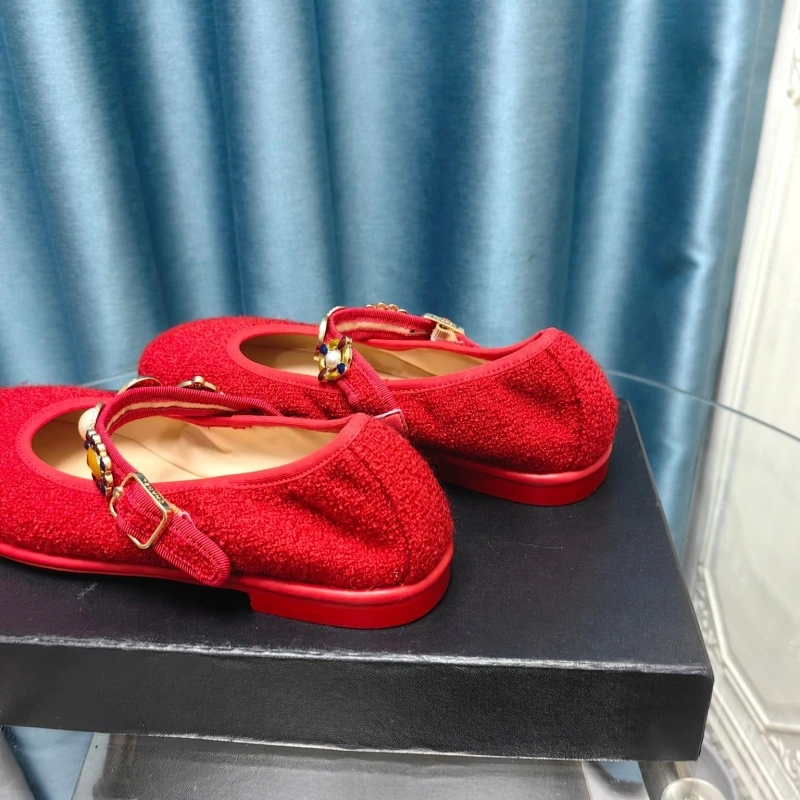 Cozy Chxnxl Flat Shoes 131734