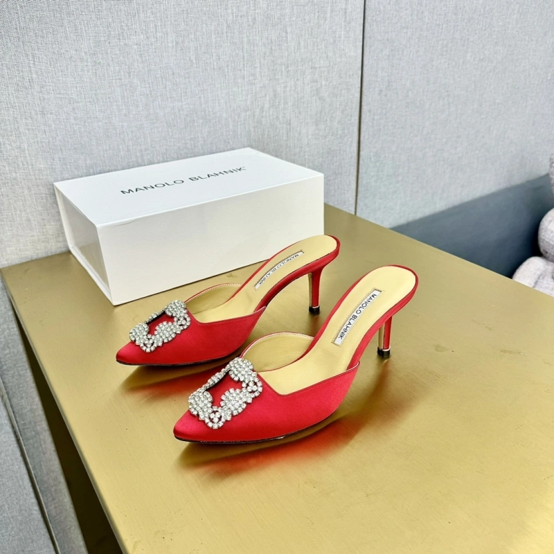Bright Mxnxlo Blxhnxk High Heels 193254