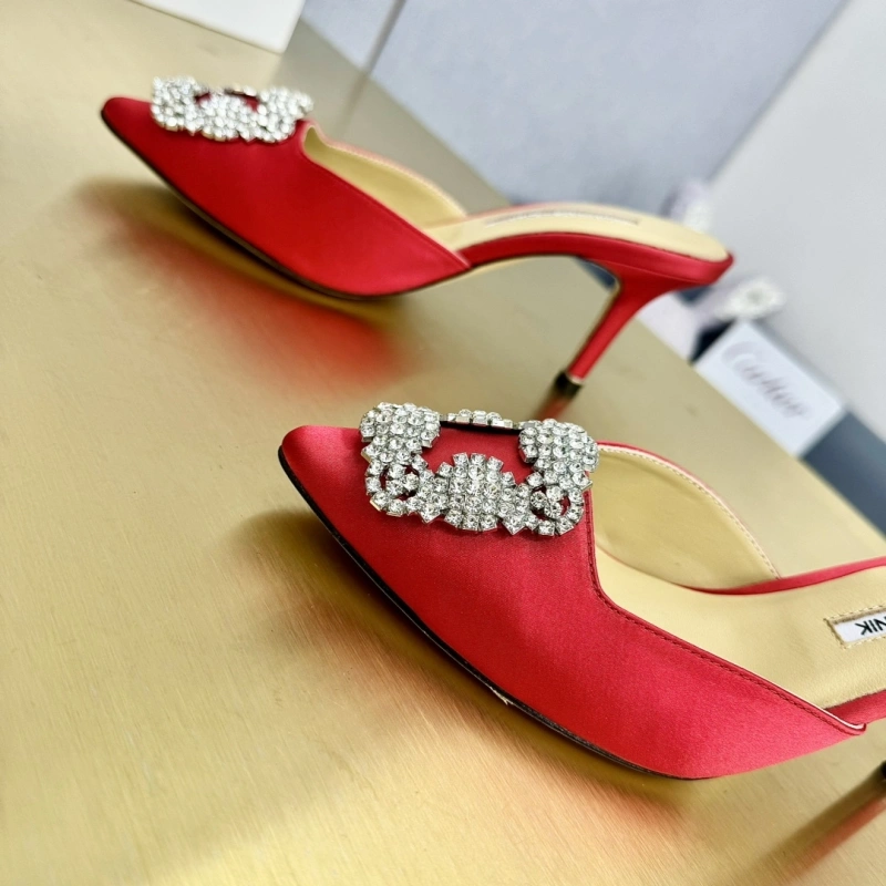 Bright Mxnxlo Blxhnxk High Heels 193254