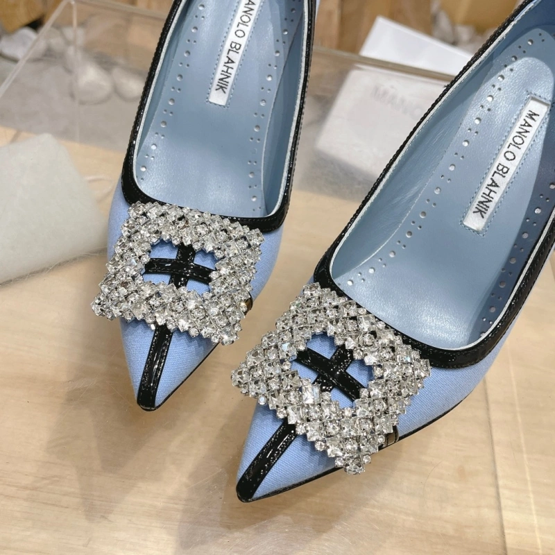 Compact Mxnxlo Blxhnxk High Heels 193201